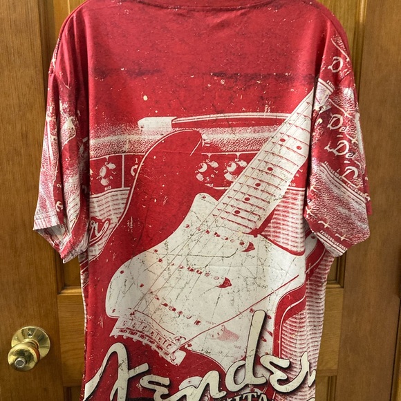 Fender guitars red tee xl - Picture 9 of 10